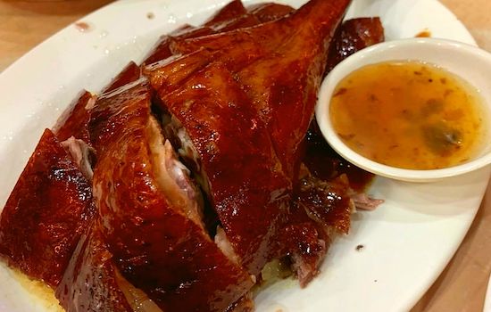 yat lok roast Goose leg Hong Kong